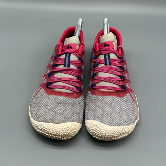 Merrell Vapor Glove 3 Women's 8 Pink Barefoot Trail Running Sneakers Low Top - Picture 2 of 10